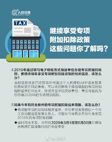 申报2020年个人所得税专项附加扣除具体怎么操作步骤图示
